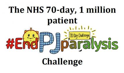 The NHS 70-day, 1 million patient #EndPJParalysis Challenge - Everything You Need to Know