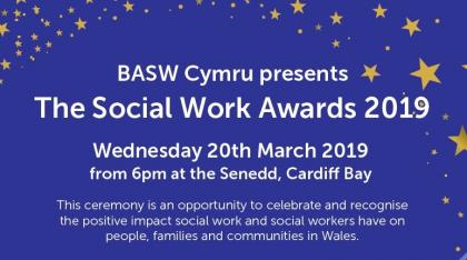 BASW Cymru presents The Social Work Awards 2019